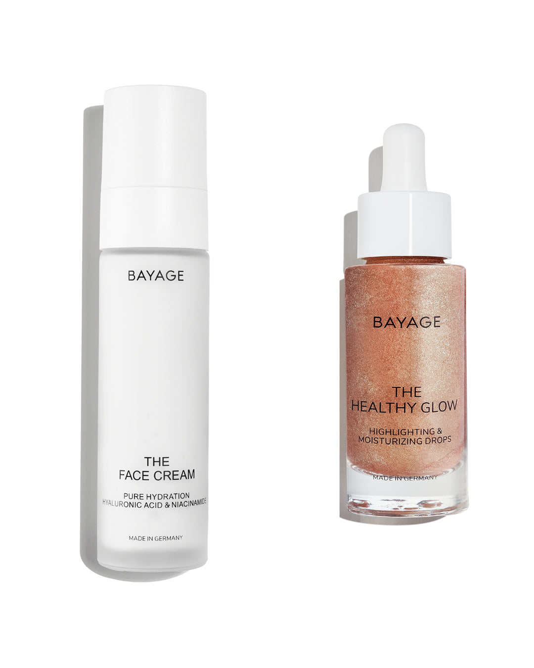 Glow Set | Crème pour le visage &amp; Glow Drops